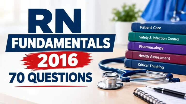 RN Fundamentals 2016 70 Questions: Your Complete Preparation Guide